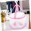 Makeup Brush Cleaner Kit with Foldable Silicone Bowl, Quick Drying Rack and Reusable Cleaning Pad 2