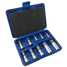 10-Piece Set of Middle Hole 12 Batch Head Sleeve Bit Point M Series