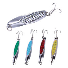 Fishing bait, sea fishing, bait, fishing spinner, set carbide sea fishing bait, fishing bait for bass mackerel, trout, 7 cm, 5 pieces