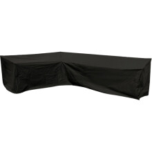 Møbelbetræk med luftventil, kraftigt vandtæt udendørs sektionssofabetræk til terrasse (104"L/83L x 32"D x 31"H)
