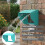 EV Charging Station Cover Waterproof UVResistant Outdoor Protector for 86 Type Socket Cyan 2