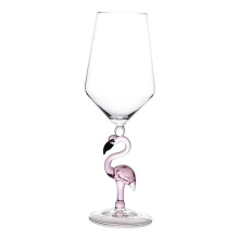 Martini Glasses 500ML Pink Flamingo Stemware for Weddings Birthdays Party and Bar Use