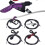 Ergonomic Dropper Seat Post Lever for Enhanced Riding Control 22mm Diameter Design (black) 2