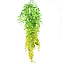 Τεχνητή γιρλάντα Wisteria εσωτερικής διακόσμησης εξωτερικού χώρου, ρομαντική