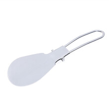 Foldable Stainless Steel Shoe Horn Durable Travel Portable Metal Shoehorn for Shoes Silver