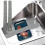 Defrosting Fixing Belt for Fruit and Meat Grey 2
