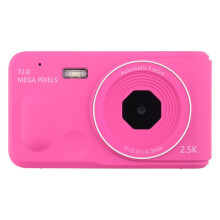 Digital Camera 16x Digtal Zoom Auto Focus 2.5K HD 72MP Digital Camcorder Camera for Home Outdoor Travel Red