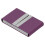 Θήκη επαγγελματικών καρτών από δέρμα PU με πλαίσιο αλουμινίου, εξαιρετικά λεπτή 3