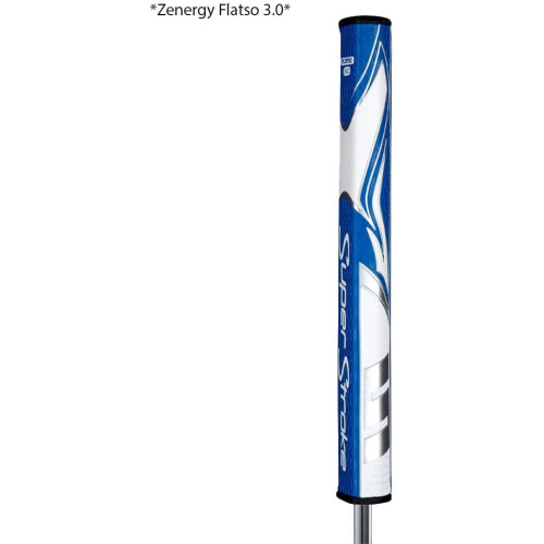 SuperStroke Putter Grip Flatso 3.0 blue/white 1