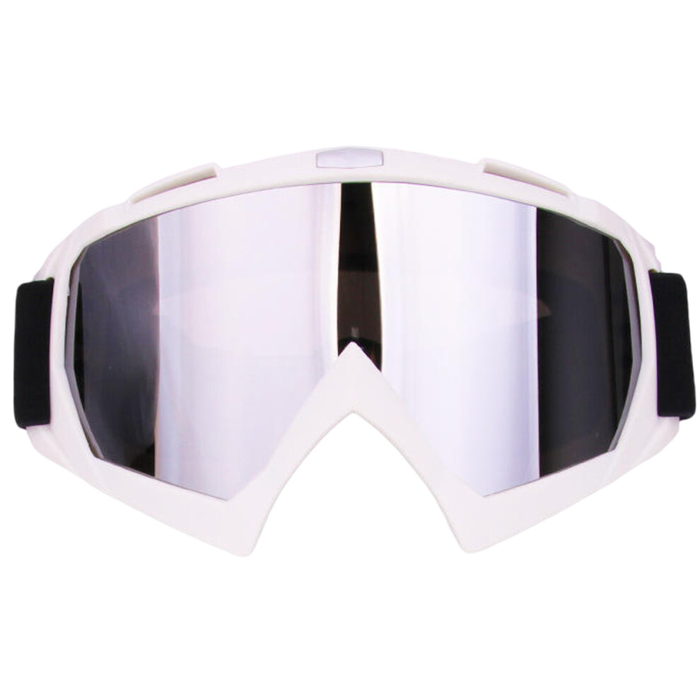 Riding Goggles for Outdoor Enthusiasts, Anti-Fog Dustproof Motocross Eyewear with Adaptive Filtering, 100% UV Protection Scratch Resistant Lens for AT