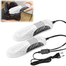 Ski Boot Dryer, Shoe Dryer, Shoe Warmer for Hiking or Ski Boots, White