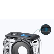 For GO 3 Diving Case 60M Waterproof Glass Optical Lens Safe Portable S