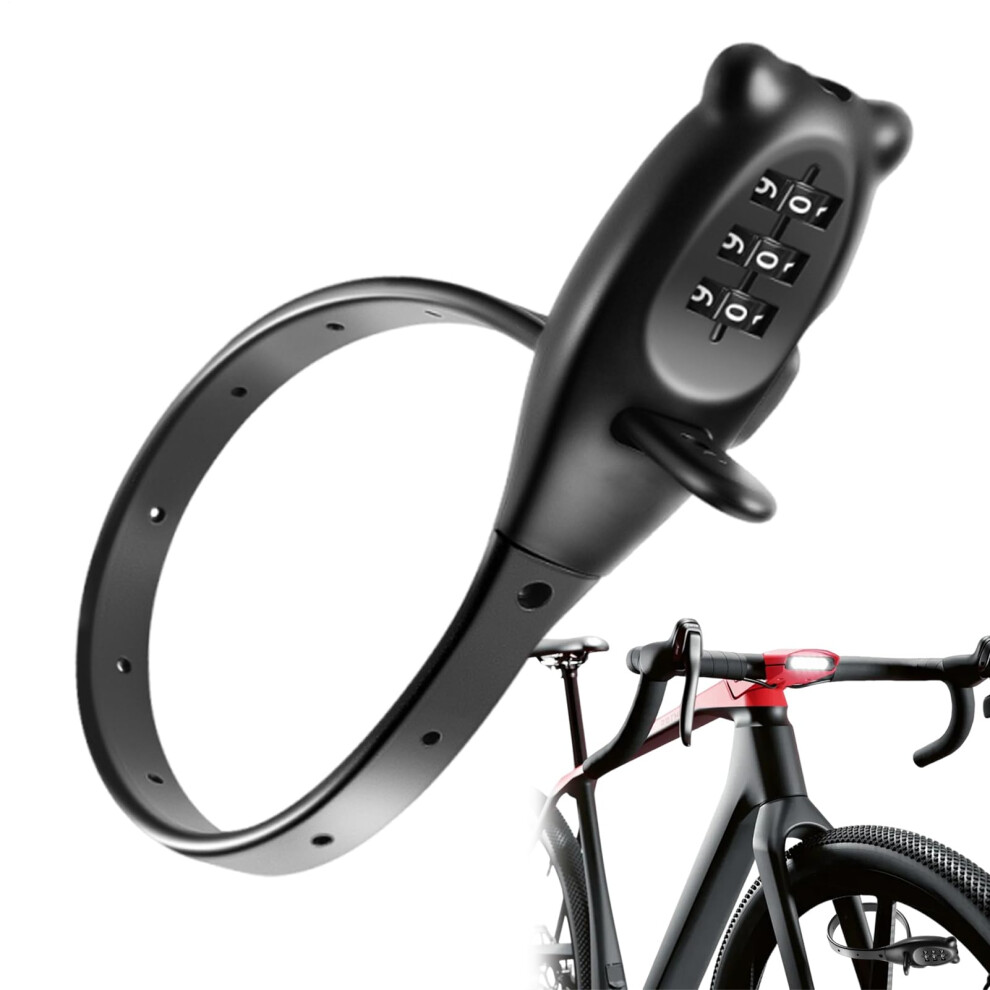 Cable Lock, Combination Cable Lock Antitheft Hardware Suitable For Strollers, Scooters, Skateboards, Gates, And Cabinets, Short Bear Style. 9119770535146