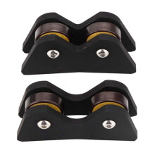 1 Set 2PCS Billiard Ball Straightness Checker Pool Cues Roller Inspect