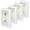 4pack Closet Light, Battery Operated Tap Light, Super Bright  Light,Wall Mount Under Cabinet Lighting 1