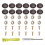 1Set Leather Snap Upholstery Buttons Fit for Tufting Furniture Bed Sof 1