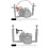 Adjustable Shutter Extension Rod for Diving Camera Waterproof Housing 5