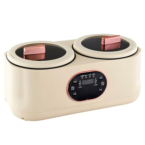 Automatic slow cooker with intelligent touchscreen, multifunction dual control