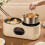 Automatic slow cooker with intelligent touchscreen, multifunction dual control 4