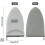 Garment Steamer Ironing Glove, Protective AntiSteam Glove with Finger Loop Ref: 2102 4
