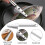 fish scale scraper, stainless steel, fish scaler, scraper for fish, professional fish scaler scraper 2