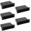 Universal Car Double 1 Din Dash Cup Holder Storage Box Plastic for Stereo Radio 1