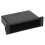Universal Car Double 1 Din Dash Cup Holder Storage Box Plastic for Stereo Radio 3