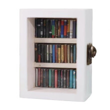 Anti-Angst-Bücherregal mit 60 Büchern, Miniatur-Buch-Streichholzschachteln, Geschenke, Schütteln Sie Ihre Ängste Ab, Hausdekoration