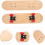 1 Piece Empty Graffiti Skateboard Deck DIY Skateboard for Creative Activities, for Graffiti 5