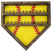 Baseball Display Case Holders for Balls Baseballs Wall Box Antifade UV