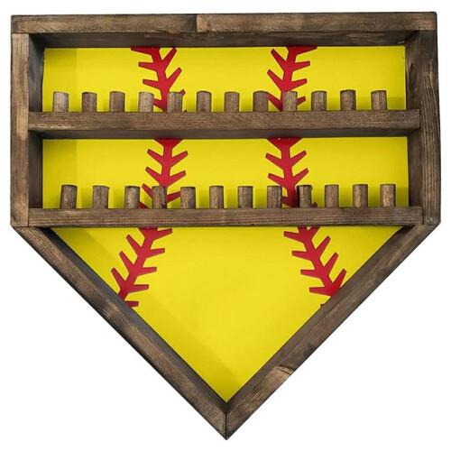 Baseball Display Case Holders for Balls Baseballs Wall Box Antifade UV