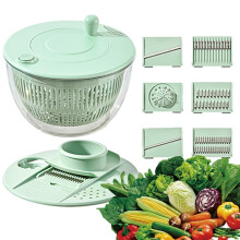 Salad Spinner Salad Dehydrator, Pump Spinner Multiple Uses Modernized Salad Preparation Dryer