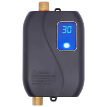 Water Heater, 3000W Wall-Mounted Instant Hot Heater with LED for Dail
