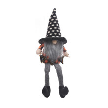 Maisiúcháin Gnomes Cos Crochta Maisiúla Oíche Shamhna Gnomes Plush Lámhdhéanta Lochlannacha Líonta Maisiúcháin Gnome Scaiptheoir Spiorad