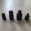 4PC Black Sleeve Conversion Head Steel Ball Mutual Joint 5