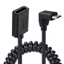 Video Card Cable 2.1 Mini Video Camera Retractable-Upside down