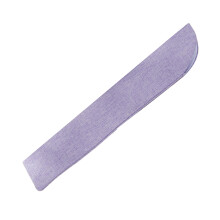 Elegant Cloth Fan Cover Fabric Folding Fan Sleeve-Purple