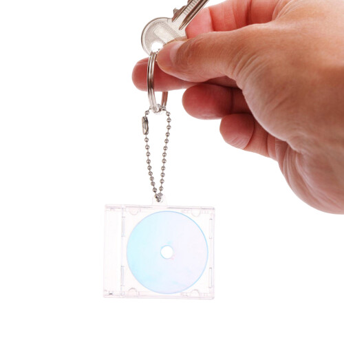 Acrylic Disc Hanging Charm Disc Keychain Keyring Frame Key-C 2