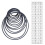 Ceinture en caoutchouc pour lecteurs de-Plier en deux 30mm 4
