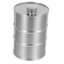 750ml Stainless Steel Camping Flask Leakproof Barrel Design TravelFriendly Whiskey Bottle
