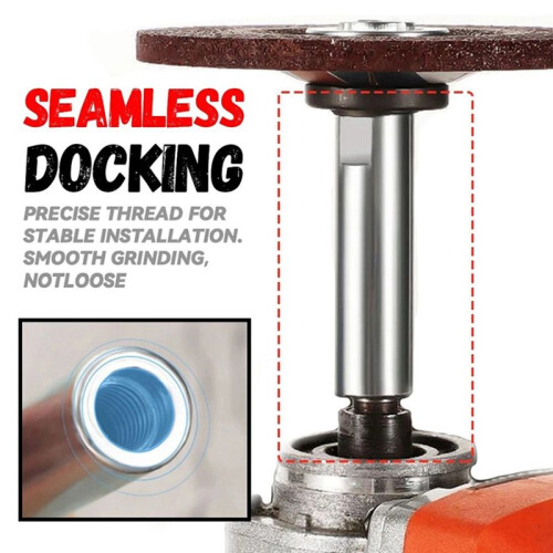 Angle Grinder Extension Shaft Joint M10 Refitted Grinding Tool is Used 2