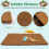 4pcs Coconut Fiber Substrate Liner for Reptiles-S 4 PCS 7