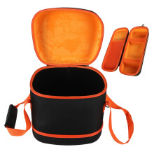Weather Resistant Speaker Storage Bag Padded-orange color