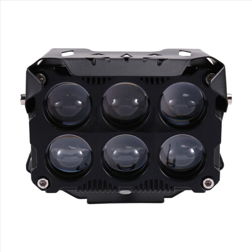 6 Lens Spotlight Working Fog Lights Projector Headlight Additional El