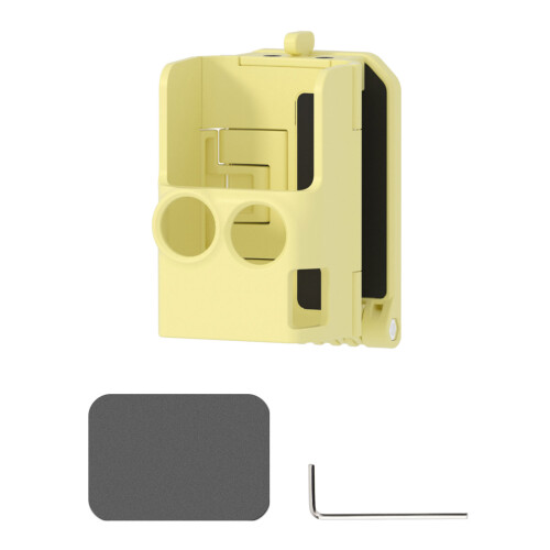 Support de caméra magnétique réglable pour Pocket 3,-jaune