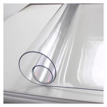 Clear Vinyl Floor Protector PVC Chair Mat 80x400cm NonSlip Cuttable for Hardwood and Carpet