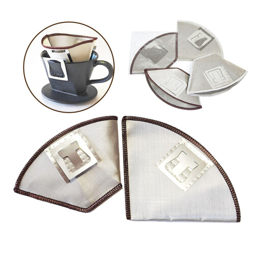 Paperless Pours Over Coffee Filter Stainless-S  Trapezoidal 2