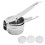 Large Stainless Steel Potato Ricer, 3 Interchangeable Discs, Masher 1