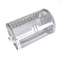 Stainless Steel Rotisserie Grill Rotary Baking Cage 360 Degree Rotary Drum Air Basket for Drying Nuts and Coffee Beans Ref: 1790