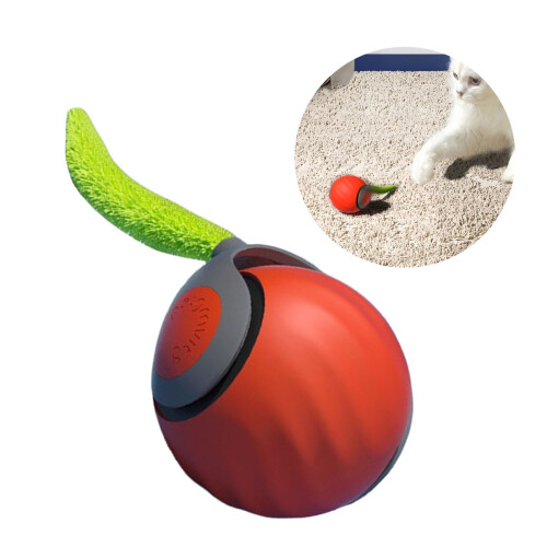USB Rechargeable Cats Toy Teaser Ball With-Blue 2